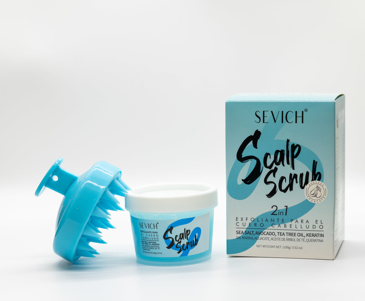 Scalp Scrub with Application Brush